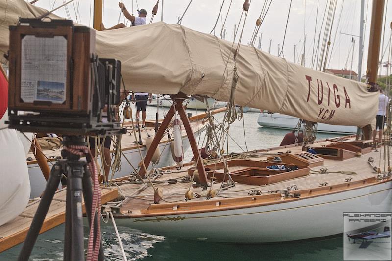 Les Voiles d'Antibes - Day 3 photo copyright Alexander Panzeri taken at Société des Régates d'Antibes and featuring the Classic Yachts class