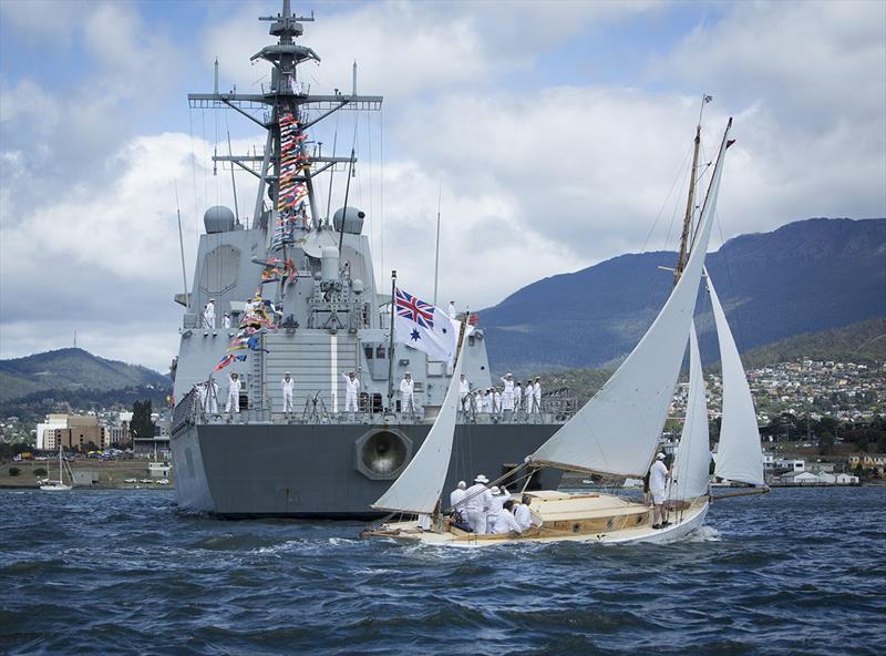 Parade of Sail photo copyright Doug Thost taken at  and featuring the Classic Yachts class