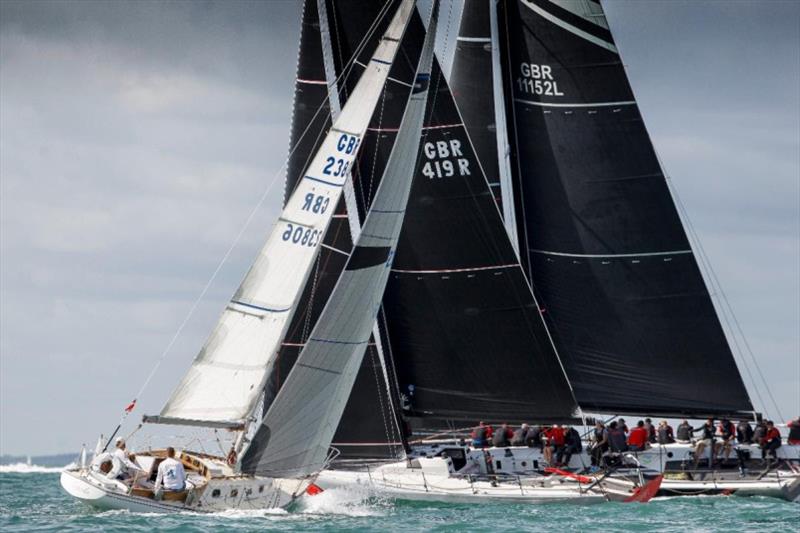 1967 vintage Swan 36 Finola, skippered by regular RORC racers Chris Frost and Welsh transoceanic rower Elin Haf Davies - photo © Paul Wyeth / pwpictures.com