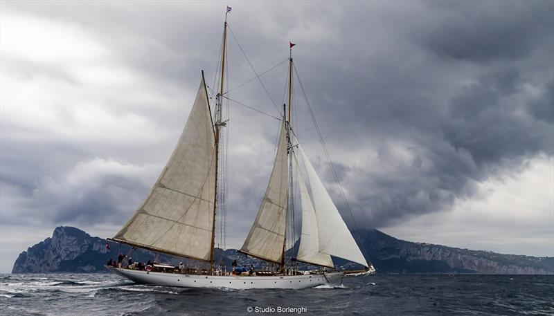 Rolex Capri Sailing Week photo copyright Studio Borlenghi taken at Yacht Club Italiano and featuring the Classic Yachts class