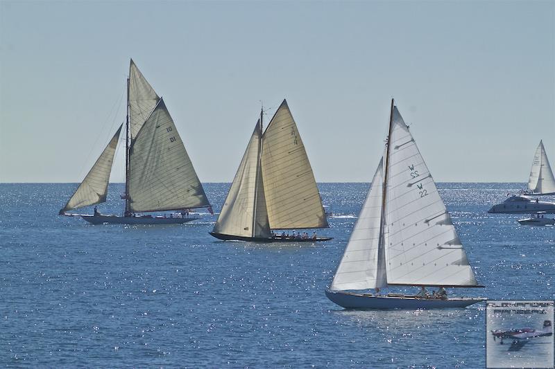 Les Voiles d'Antibes at Société des Régates d'Antibes - Day 2 photo copyright Alexander Panzeri taken at Société des Régates d'Antibes and featuring the Classic Yachts class