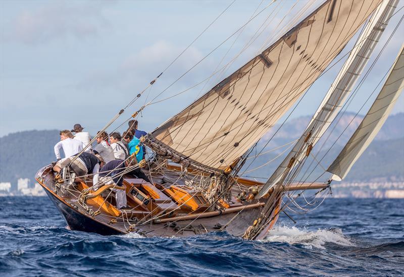 17th PalmaVela: `Marigan`, Vintage photo copyright Nico Martimez / Martinez Studio taken at Real Club Náutico de Palma and featuring the Classic Yachts class