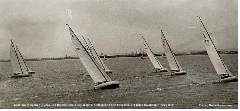 1970's Tumlaren Fleet - The Cup Regatta - photo © Herald-Sun newspapers