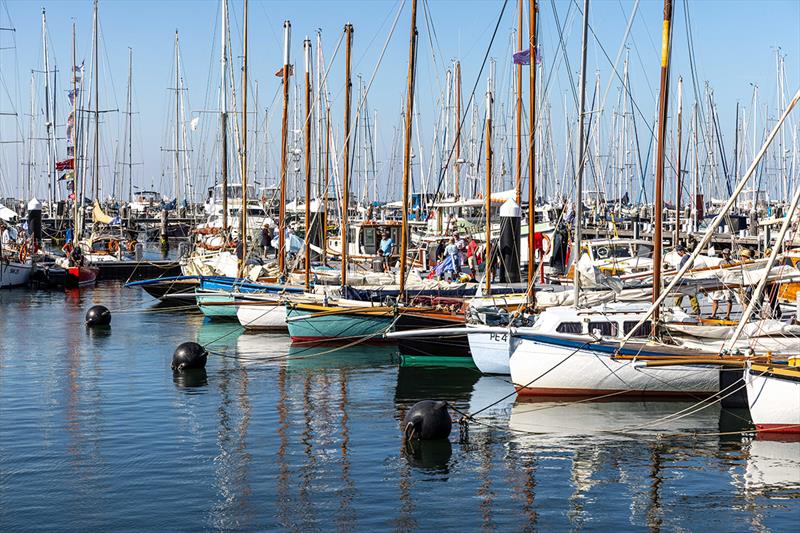 2022 Wooden Boat Festival of Geelong photo copyright Drew Malcolm taken at Royal Geelong Yacht Club and featuring the Classic Yachts class