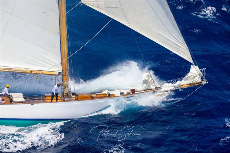 The famous 72' Herreshoff ketch Ticonderoga built in 1936 - Antigua Classic Yacht Regatta photo copyright Patrick Sikes taken at Antigua Yacht Club and featuring the Classic Yachts class