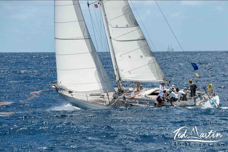 48' S&S Swan Montana won the historic class today - Antigua Classic Yacht Regatta photo copyright Ted Martin taken at Antigua Yacht Club and featuring the Classic Yachts class