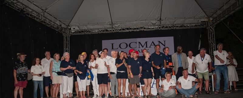 Staysail ketch 157' Chronos won tall ship class and a special mention for best start - Antigua Classic Yacht Regatta photo copyright Ted Martin taken at Antigua Yacht Club and featuring the Classic Yachts class