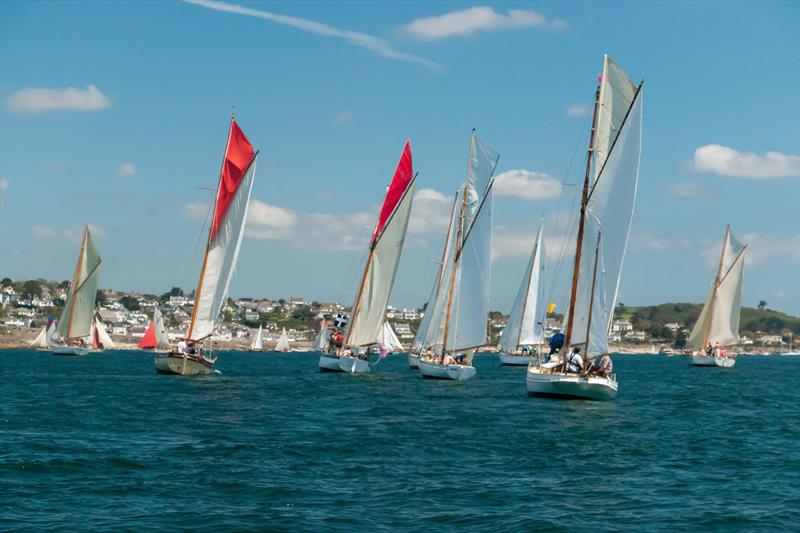 Falmouth Classics - the Saturday race in 2021 photo copyright Vitamin Cornwall taken at Royal Cornwall Yacht Club and featuring the Classic Yachts class