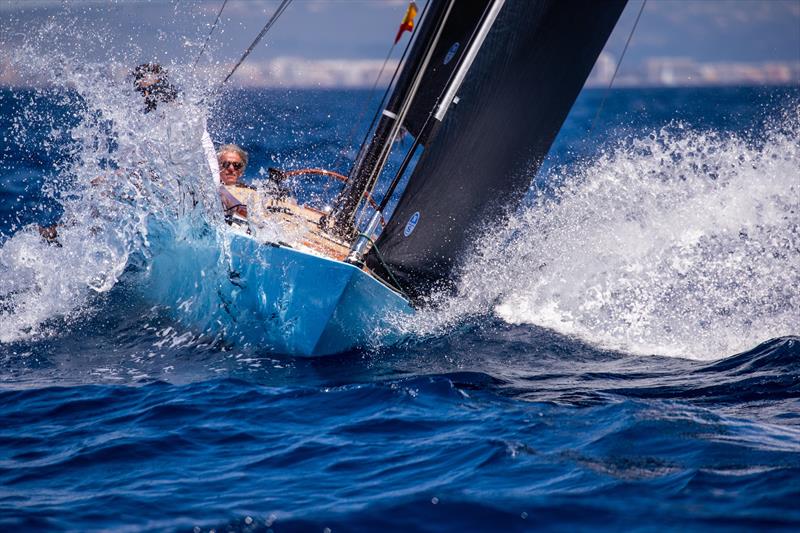 Spirit of Tradition on day 2 of PalmaVela 2022 photo copyright María Muiña / PalmaVela taken at Real Club Náutico de Palma and featuring the Classic Yachts class