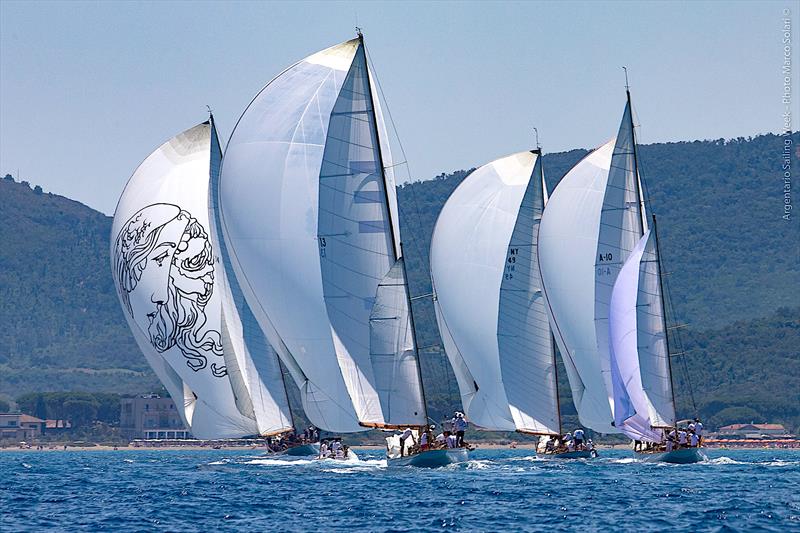La Giannella - 2022 Argentario Sailing Week, day 3 photo copyright Marco Solari taken at Yacht Club Santo Stefano and featuring the Classic Yachts class