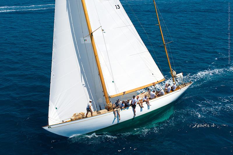 2022 Argentario Sailing Week, day 4 photo copyright Marco Solari taken at Yacht Club Santo Stefano and featuring the Classic Yachts class