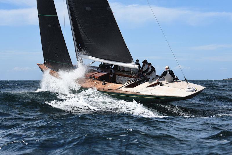 Inaugural Spirit Yachts Regatta at Guernsey photo copyright Waterline Media taken at Guernsey Yacht Club and featuring the Classic Yachts class