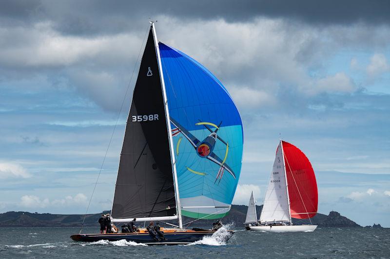 Inaugural Spirit Yachts Regatta at Guernsey photo copyright Waterline Media taken at Guernsey Yacht Club and featuring the Classic Yachts class