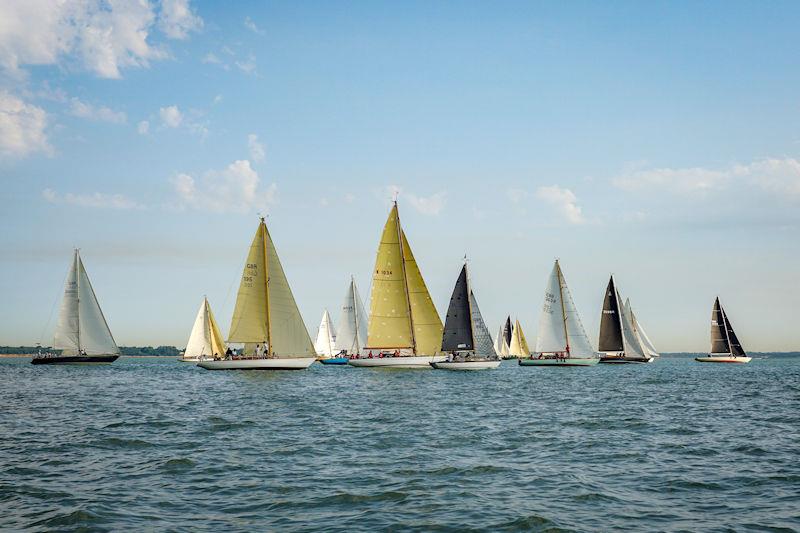 20th British Classic Week day 2 photo copyright Chris Brown taken at British Classic Yacht Club and featuring the Classic Yachts class