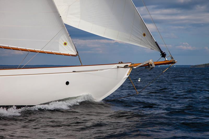 Racecourse action at the Camden Classic Cup  photo copyright Alison Langley www.langleyphoto.com taken at New England Sailing Club and featuring the Classic Yachts class