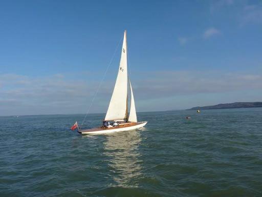 Uffa Fox design classic yacht Vigilant  photo copyright Oliver Dewar taken at  and featuring the Classic Yachts class