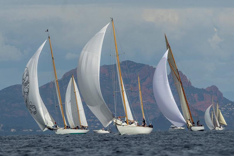 Les Voiles de Saint-Tropez day 5 photo copyright Gilles Martin-Raget / www.martin-raget.com taken at Société Nautique de Saint-Tropez and featuring the Classic Yachts class