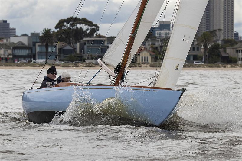 George Low, skippering Snow Goose had a first in race one and a third in race two of Div 2 - photo © A. J. McKinnon