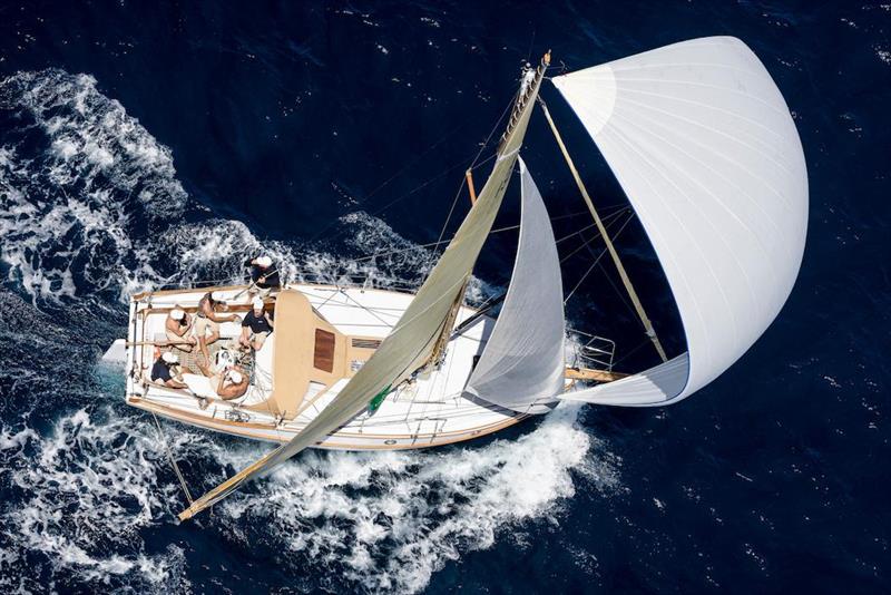 Maluka - certain to be one of the oldest and smallest yachts in this year's Rolex Fastnet Race. Sean Langman's 9m 1932 vintage  gaff-rigged classic is being shipping to the UK from Australia photo copyright Rolex / Carlo Borlenghi taken at Royal Ocean Racing Club and featuring the Classic Yachts class