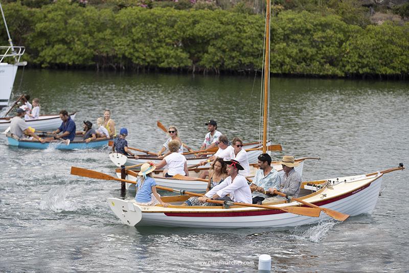 The rowing races were competitive - 2023 Antigua Classic Yacht Regatta photo copyright Claire Matches / www.clairematches.com taken at Antigua Yacht Club and featuring the Classic Yachts class