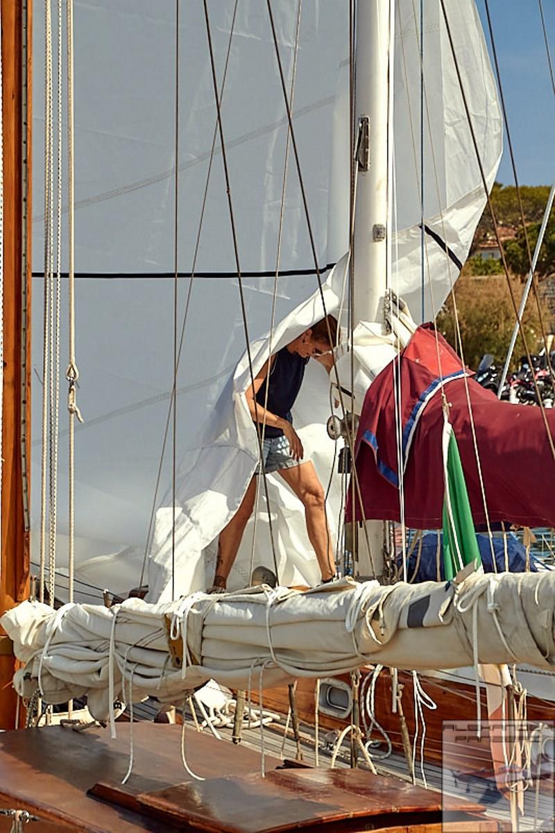 Les Voiles d'Antibes - Day 0 photo copyright Alexander Panzeri taken at Société des Régates d'Antibes and featuring the Classic Yachts class