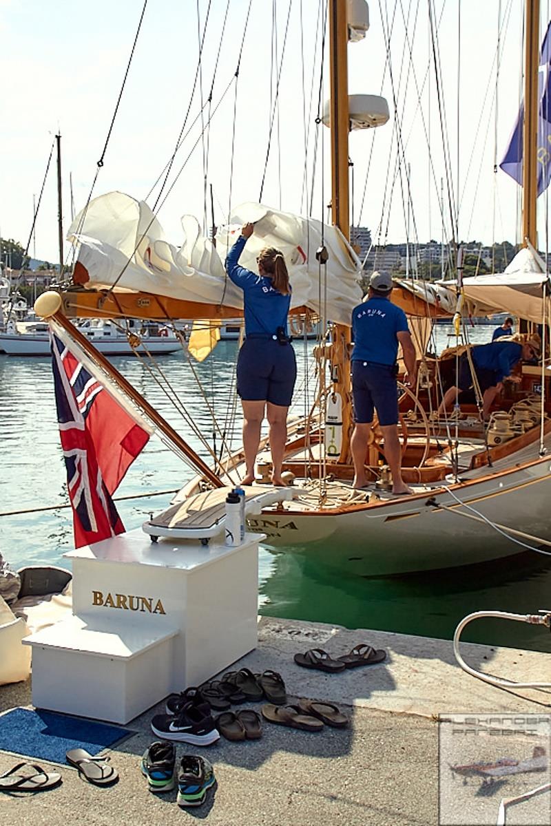 Les Voiles d'Antibes - Day 0 photo copyright Alexander Panzeri taken at Société des Régates d'Antibes and featuring the Classic Yachts class