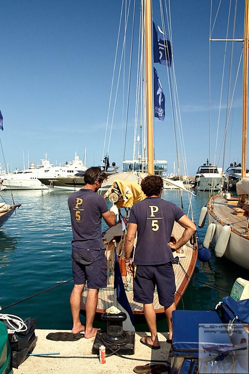 Les Voiles d'Antibes - Day 0 photo copyright Alexander Panzeri taken at Société des Régates d'Antibes and featuring the Classic Yachts class