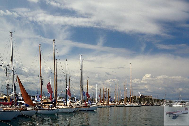 Les Voiles d'Antibes - Day 0 photo copyright Alexander Panzeri taken at Société des Régates d'Antibes and featuring the Classic Yachts class