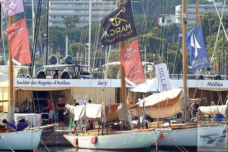 Les Voiles d'Antibes - Day 0 photo copyright Alexander Panzeri taken at Société des Régates d'Antibes and featuring the Classic Yachts class