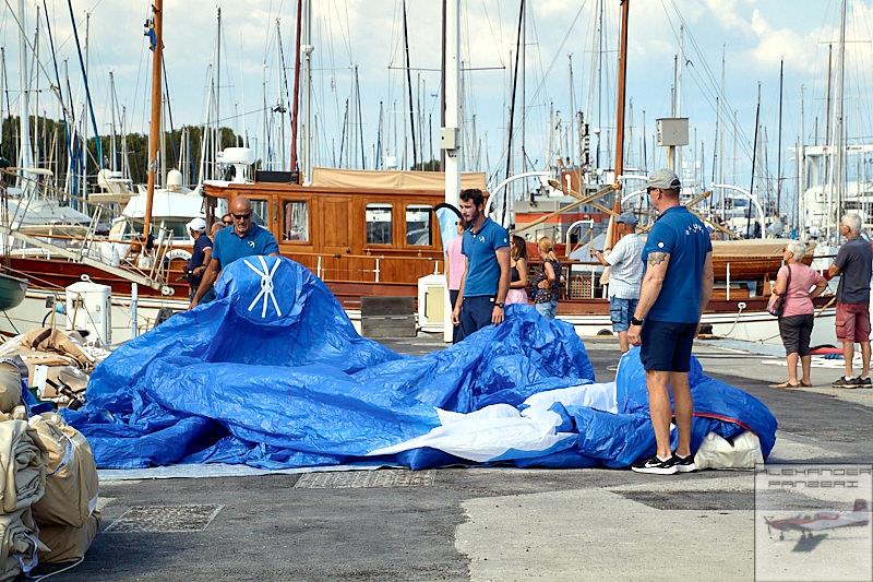 Les Voiles d'Antibes - Day 0 photo copyright Alexander Panzeri taken at Société des Régates d'Antibes and featuring the Classic Yachts class