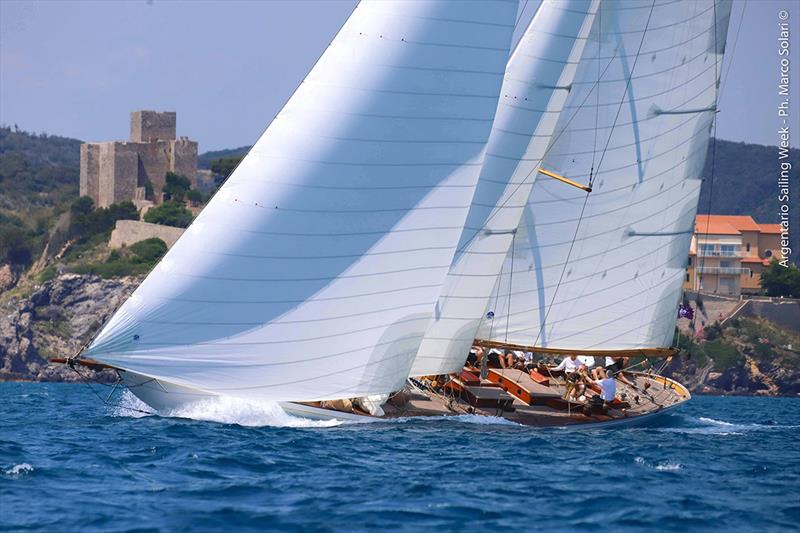 2023 Argentario Sailing Week - Day 3 photo copyright Marco Solari taken at Yacht Club Santo Stefano and featuring the Classic Yachts class