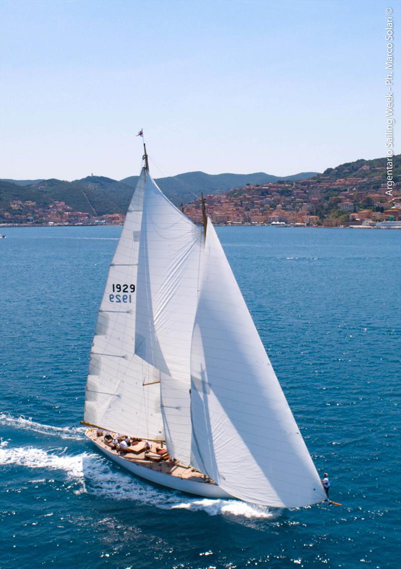 Viveka - 2023 Argentario Sailing Week, day 4 photo copyright Marco Solari taken at Yacht Club Santo Stefano and featuring the Classic Yachts class