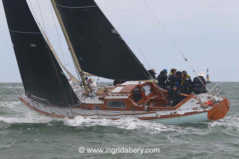 2023 Round the Island Race photo copyright Ingrid Abery / www.ingridabery.com taken at Island Sailing Club, Cowes and featuring the Classic Yachts class