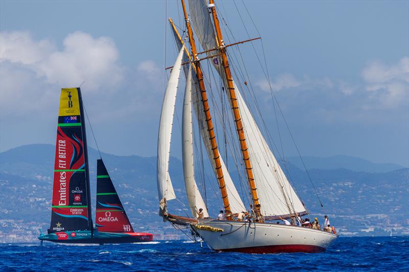 Puig Vela Clàssica Day 3 photo copyright Nico Martinez / Puig Vela Clàssica taken at Real Club Nautico de Barcelona and featuring the Classic Yachts class