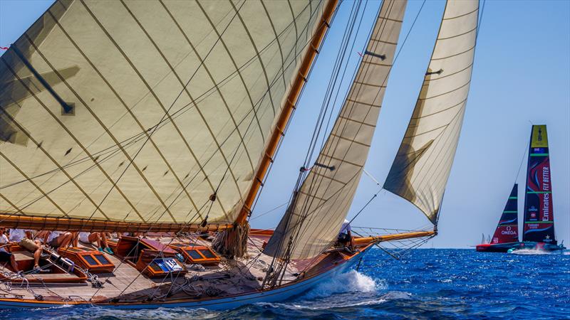 Puig Vela Clàssica Day 3 photo copyright Nico Martinez / Puig Vela Clàssica taken at Real Club Nautico de Barcelona and featuring the Classic Yachts class