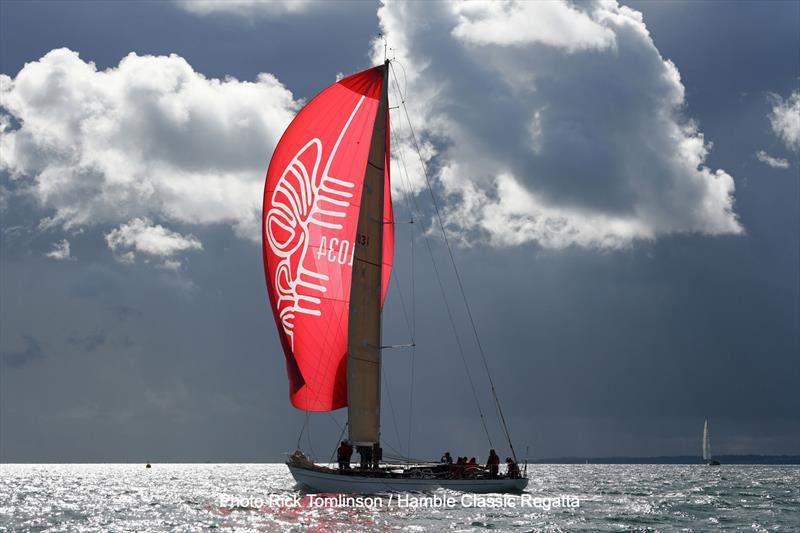 2023 Hamble Classics Regatta photo copyright Rick Tomlinson / Hamble Classics Regatta taken at Hamble River Sailing Club and featuring the Classic Yachts class