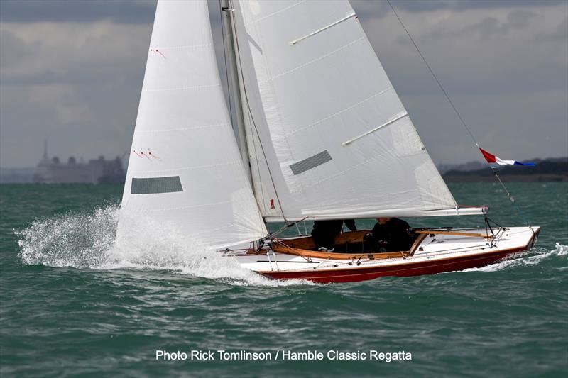 2023 Hamble Classics Regatta photo copyright Rick Tomlinson / Hamble Classics Regatta taken at Hamble River Sailing Club and featuring the Classic Yachts class