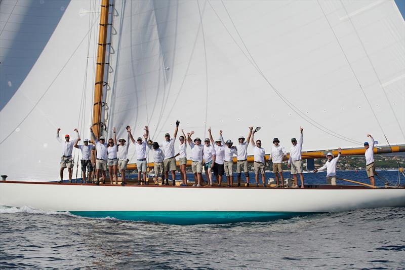 12th edition of the Gstaad Yacht Club Centenary Trophy - New York 50 Spartan, 2023 winner photo copyright Juerg Kaufmann for GYC taken at Gstaad Yacht Club and featuring the Classic Yachts class
