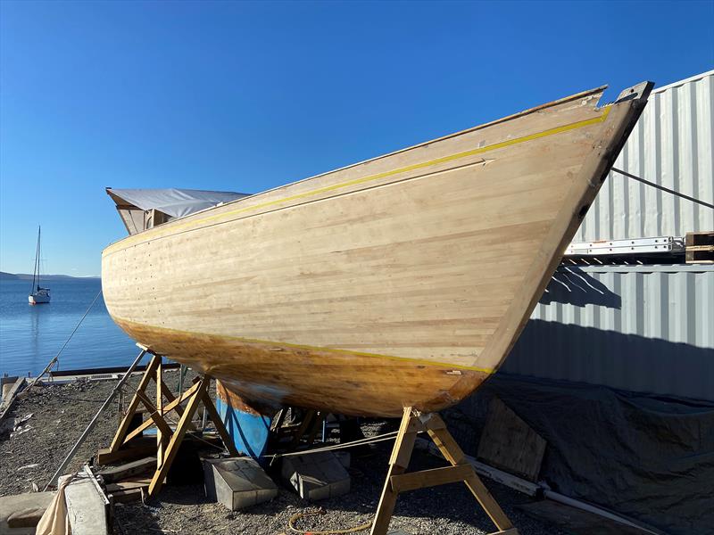 Tradition photo copyright Jeni Bone taken at  and featuring the Classic Yachts class