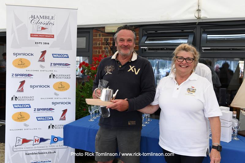 Hamble Classics - Joan photo copyright Rick Tomlinson / www.rick-tomlinson.com taken at Hamble River Sailing Club and featuring the Classic Yachts class