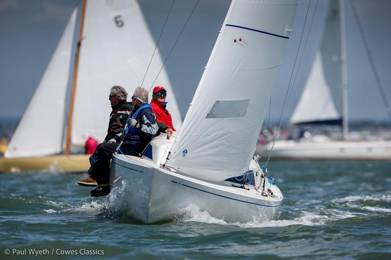 Cowes Classics Regatta 2025 Day 2 - Wight Wedding, GBR 6630 - photo © Paul Wyeth / www.pwpictures.com