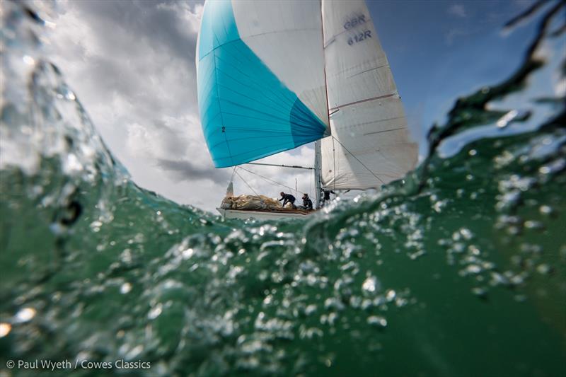 Cowes Classics Regatta 2025 Day 3 - Firebrand, GBR 612R photo copyright Paul Wyeth / Cowes Classics taken at Royal London Yacht Club and featuring the Classic Yachts class