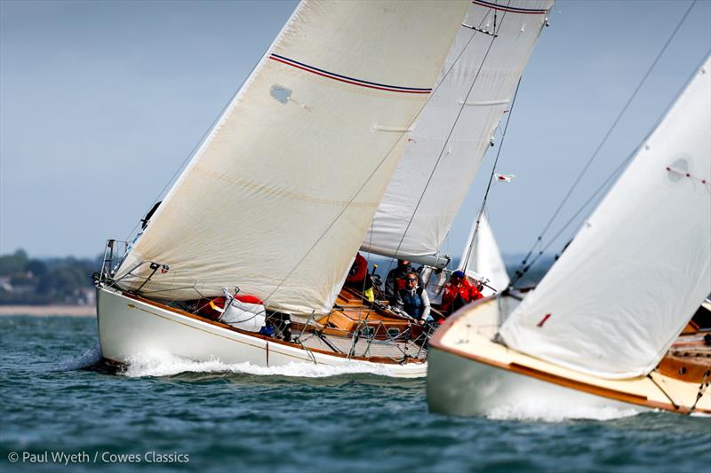 Cowes Classics Regatta 2025 Day 3 - Firebrand, GBR 612R photo copyright Paul Wyeth / Cowes Classics taken at Royal London Yacht Club and featuring the Classic Yachts class