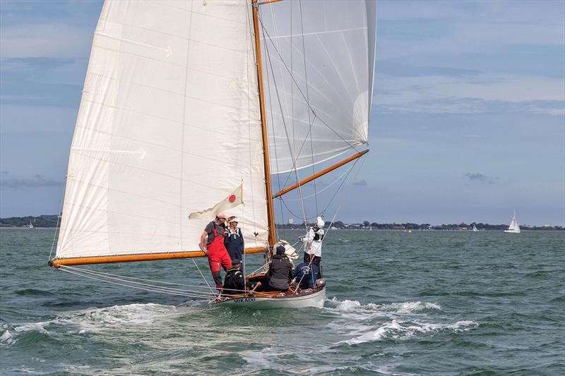 Cowes Classics Regatta 2025 Day 2 photo copyright Mark Rutley taken at Royal London Yacht Club and featuring the Classic Yachts class