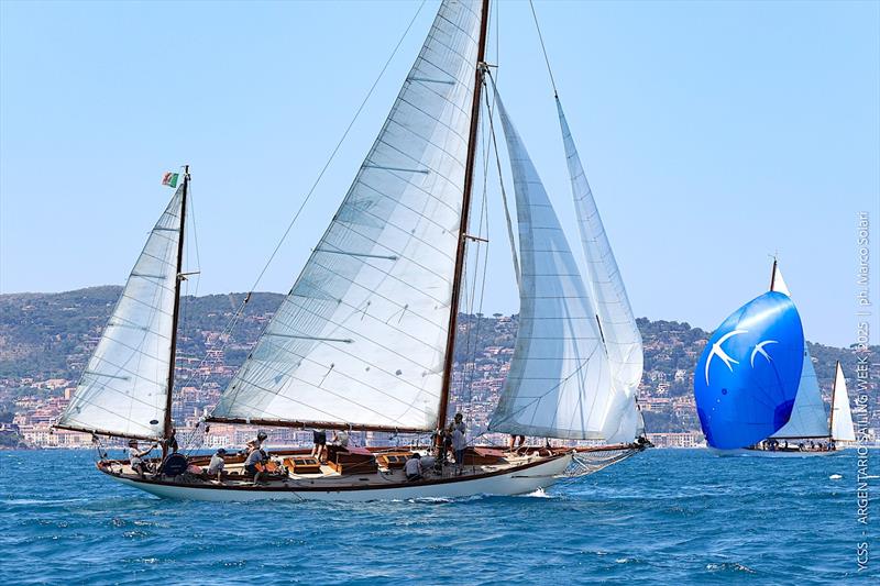Argentario Sailing Week 2025, day 4 photo copyright Marco Solari taken at Yacht Club Santo Stefano and featuring the Classic Yachts class