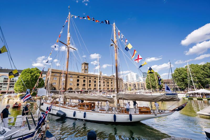 Royal Thames Yacht Club 250th Anniversary pageant along the River Thames photo copyright Martin Allen Photography taken at Royal Thames Yacht Club and featuring the Classic Yachts class
