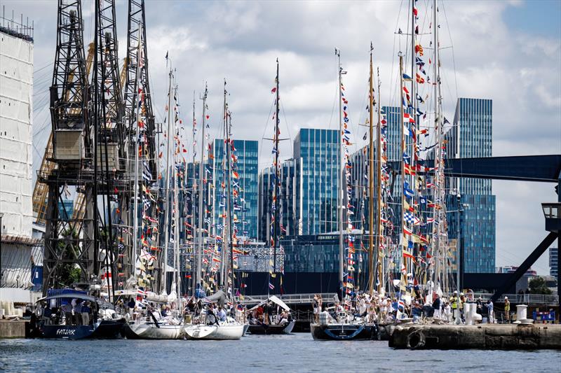 Royal Thames Yacht Club 250th Anniversary pageant along the River Thames photo copyright Martin Allen Photography taken at Royal Thames Yacht Club and featuring the Classic Yachts class