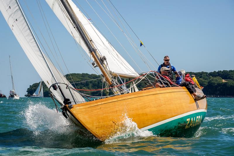 Zaleda - British Classic Week day 3 photo copyright Chris Brown / www.chrisbrownphotography.co.uk taken at British Classic Yacht Club and featuring the Classic Yachts class