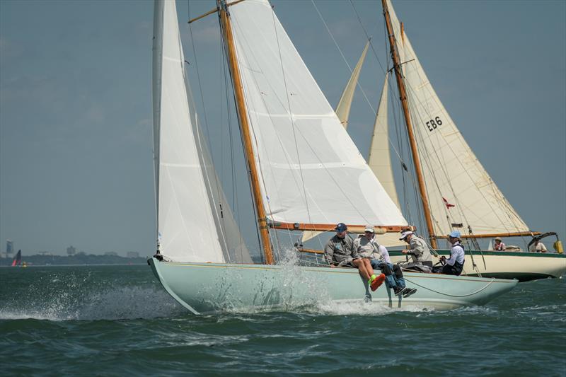British Classic Week day 4 photo copyright Chris Brown / www.chrisbrownphotography.co.uk taken at British Classic Yacht Club and featuring the Classic Yachts class