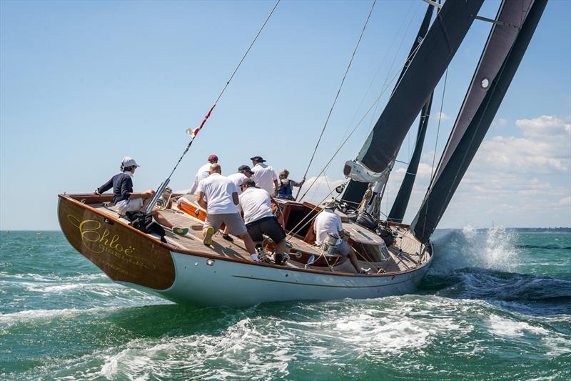 Chloe Giselle - British Classic Week day 4 photo copyright Chris Brown / www.chrisbrownphotography.co.uk taken at British Classic Yacht Club and featuring the Classic Yachts class